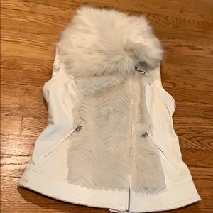Guess fur vest